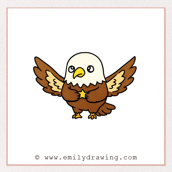 Preview of Bald Eagle drawing